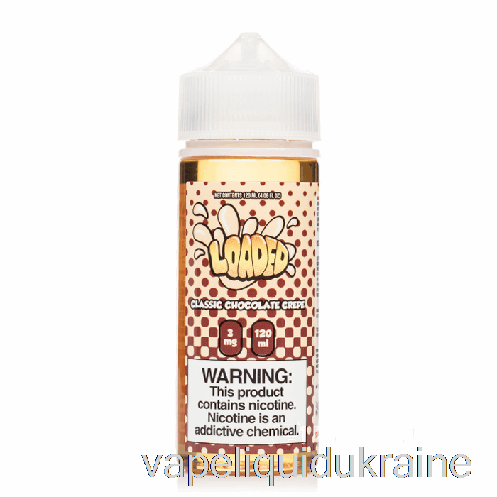 Vape Ukraine Classic Chocolate Crepe - Loaded E-Liquid - Ruthless Vapors - 120mL 0mg